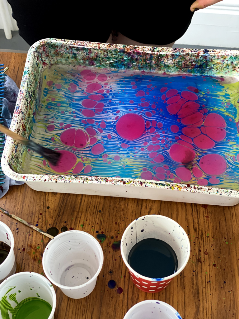 Marbling Magic at MACFEST: A Day of Creativity at Whitworth Art Gallery!